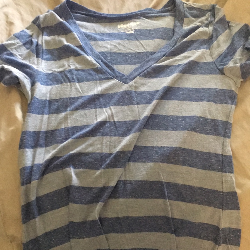 Blue Stripe T Shirt